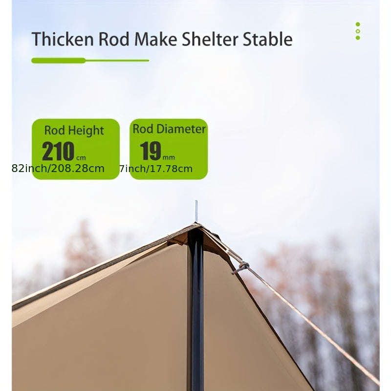 Durable Portable Travel Picnic Umbrella - Waterproof And Uv Resistant