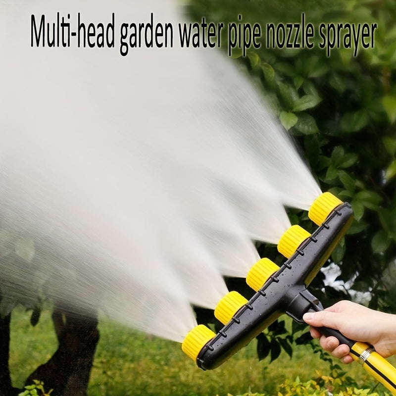 Portable Multi-Head Garden Sprinkler 1-Piece