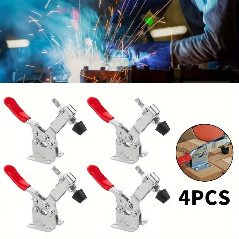 Heavy Duty Toggle Clamps With Comfort Rubber Grips