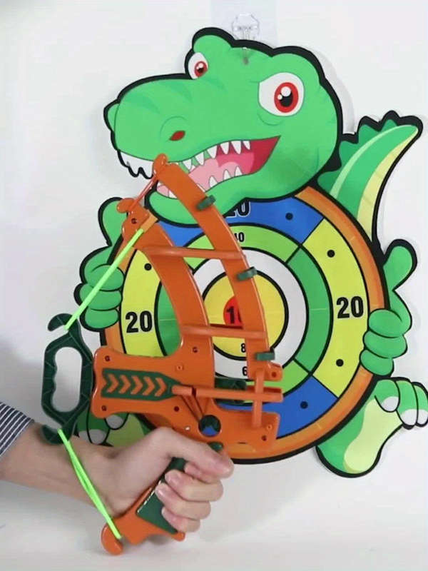 Wall-Mounted Bow And Arrow Throwing PlateSticky B