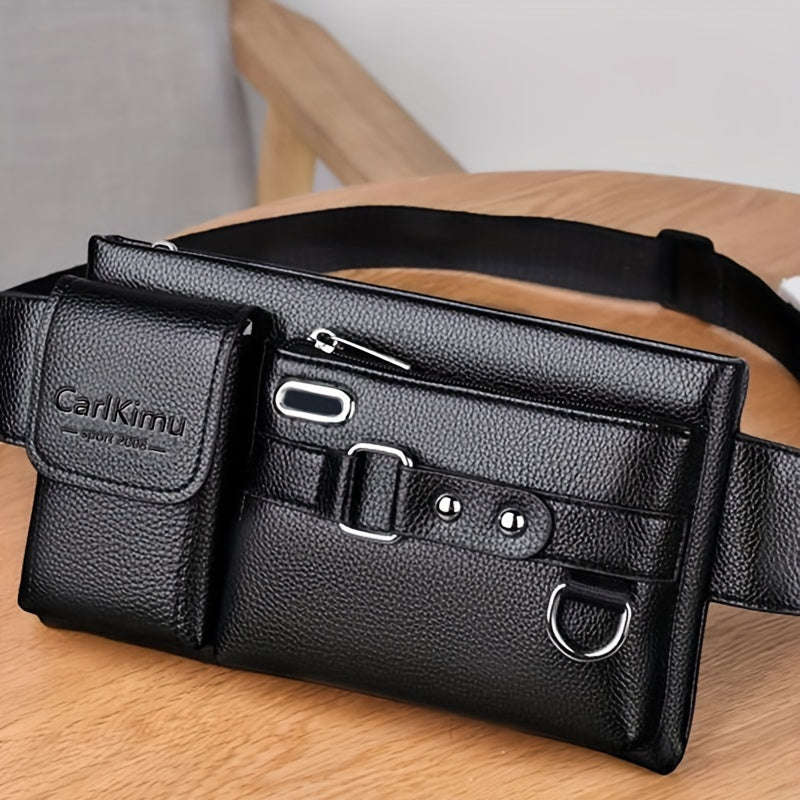 Men's Waist Bag New Large Capacity Multifunctional Messenger Bag