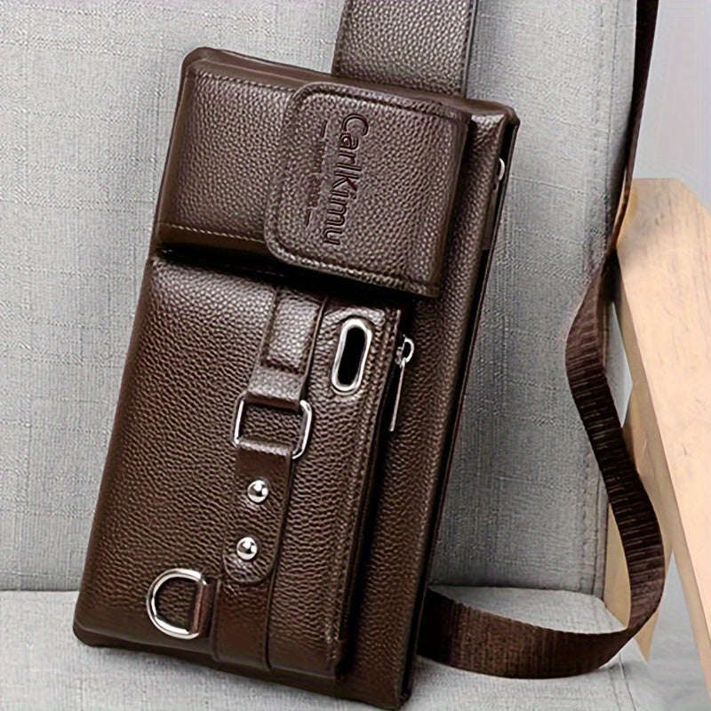 Men's Waist Bag New Large Capacity Multifunctional Messenger Bag