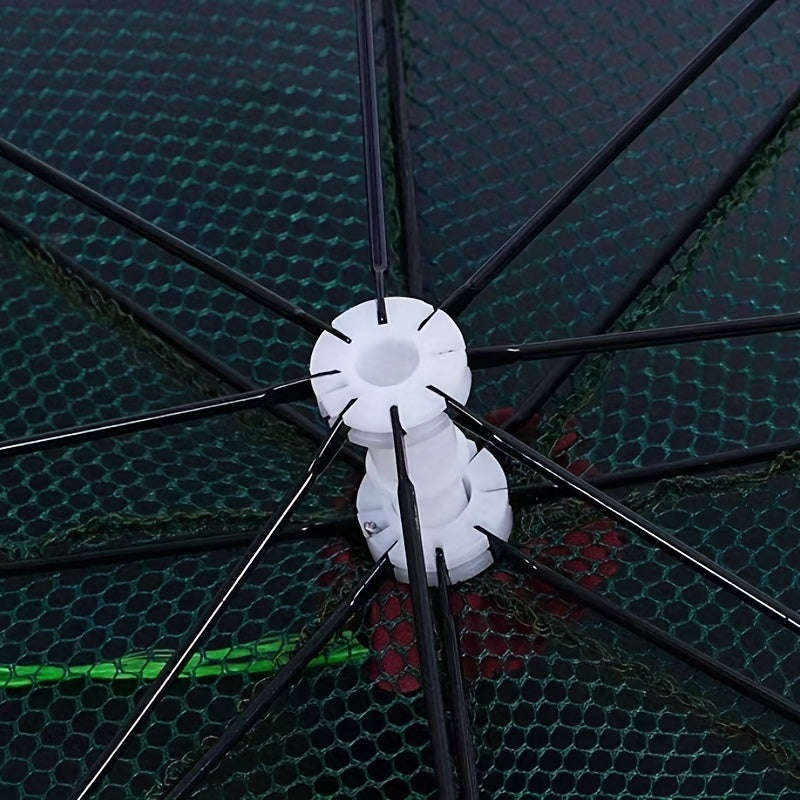 Portable Umbrella Shaped Perforated Nylon Lobster Cage Fishing Net