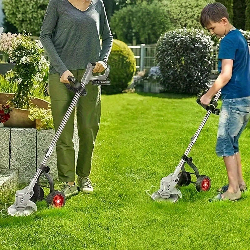 Portable Lawn Mower Trimmer Wheel Set