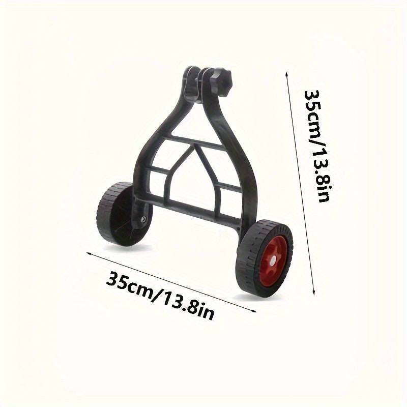 Portable Lawn Mower Trimmer Wheel Set
