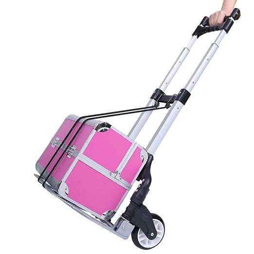 Portable Aluminum Alloy Folding Trolley