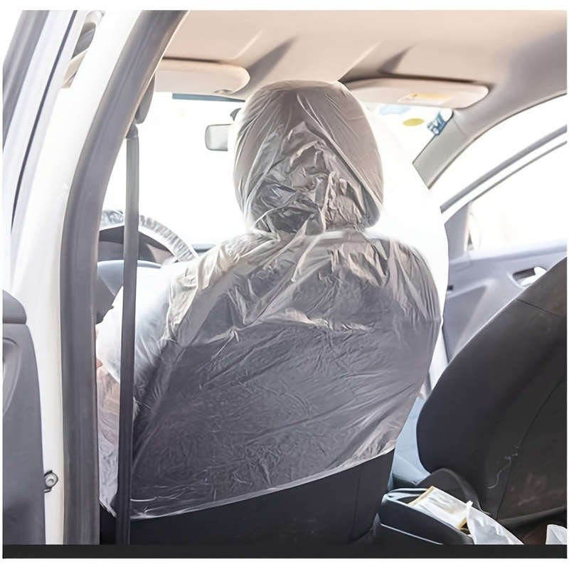 Convenient 10-Pack Disposable Car Seat Covers