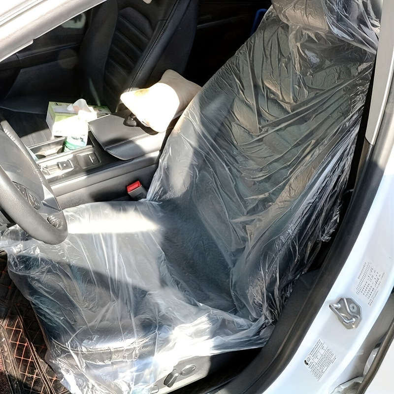 Convenient 10-Pack Disposable Car Seat Covers