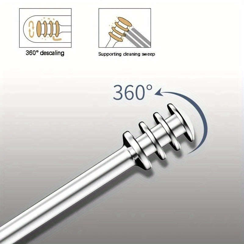 Portable 6-Piece Stainless Steel Earwax Removal Kit