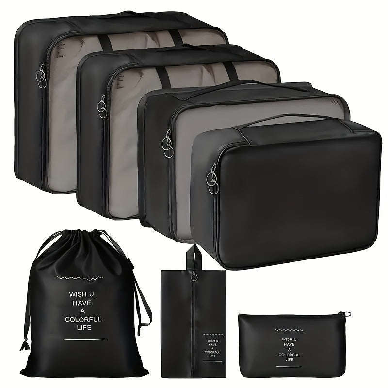 Spacious And Lightweight 7-Piece Ultimate Travel Storage Set