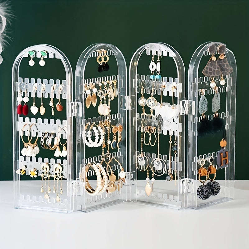 Convenient Foldable Jewelry Display Stand Two