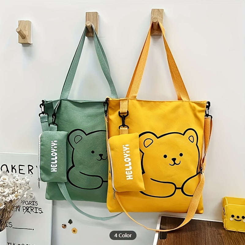 Cute Cartoon Print Handbag