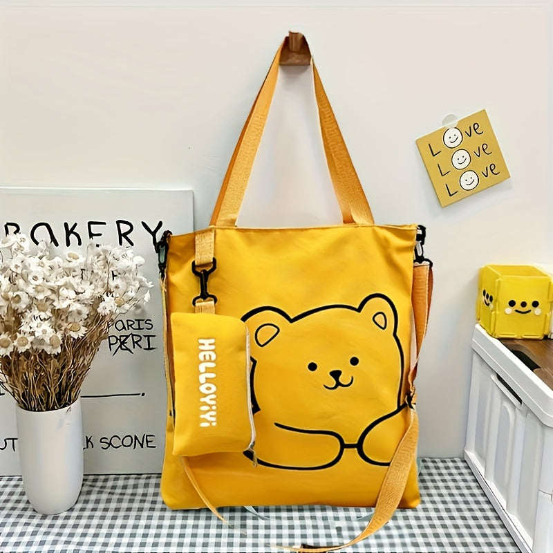 Cute Cartoon Print Handbag