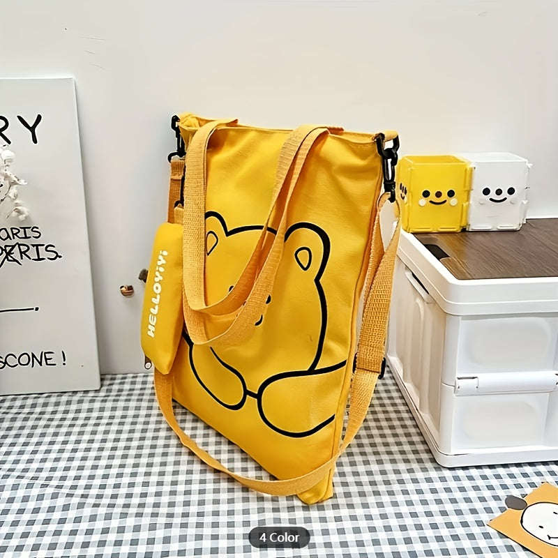 Cute Cartoon Print Handbag