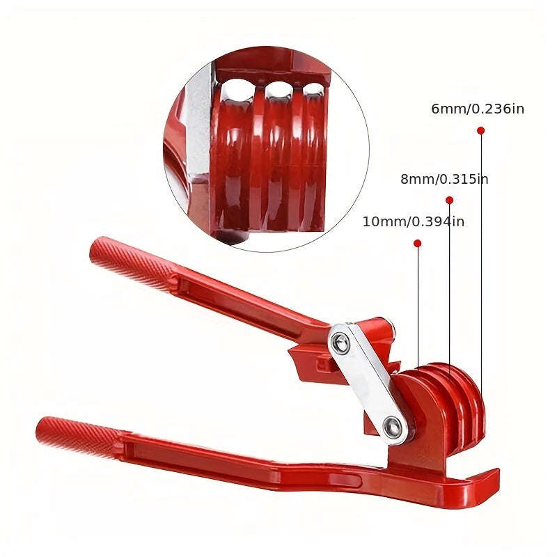 Portable 3 In 1 Manual Tube Bender | Metal Lever Tube Bending Pliers