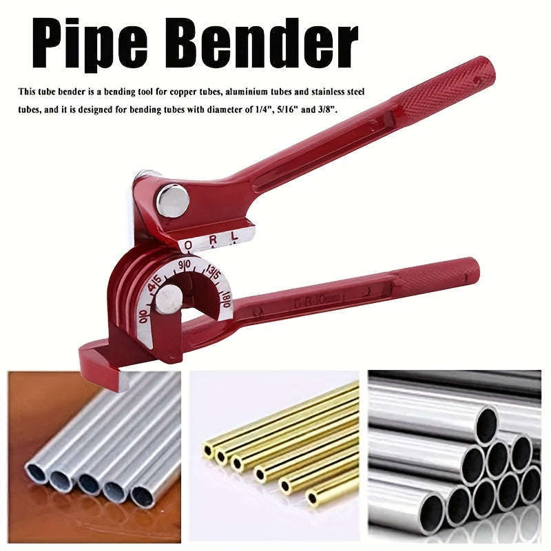 Portable 3 In 1 Manual Tube Bender | Metal Lever Tube Bending Pliers
