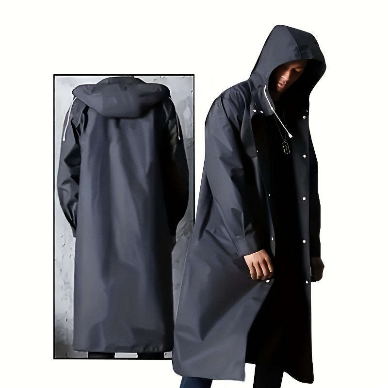 Portable Waterproof Explorer Raincoat - Durable, Windproof, Quick Drying, Breathable, Lightweight, H