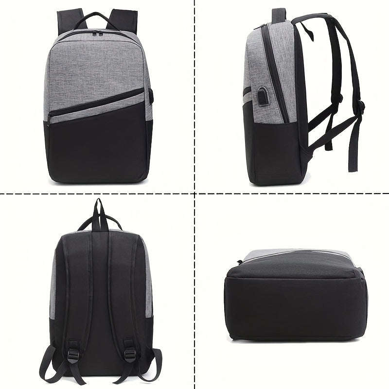 Multifunctional 3-Piece Business Travel Backpack