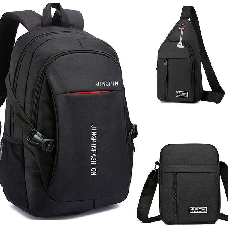 New Nylon Leisure Bag Large Capacity Travel Computer Backpack Waterproof Weight Loss Bag Backpack