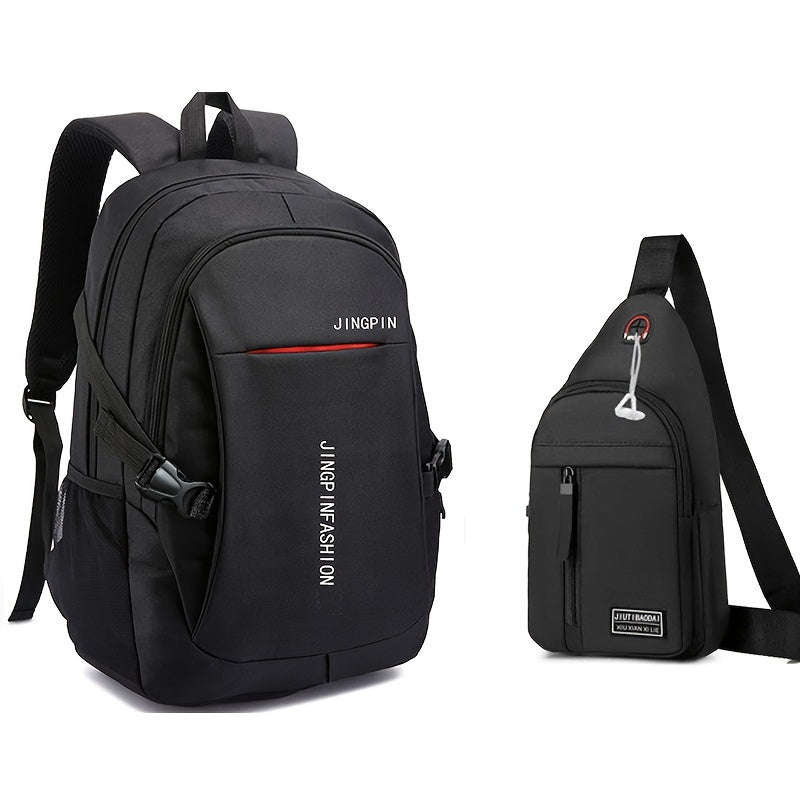 New Nylon Leisure Bag Large Capacity Travel Computer Backpack Waterproof Weight Loss Bag Backpack