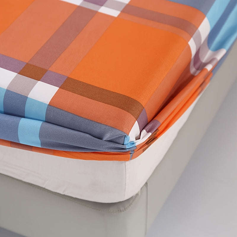 3 Pieces Modern Polyester Fitted Sheet Set