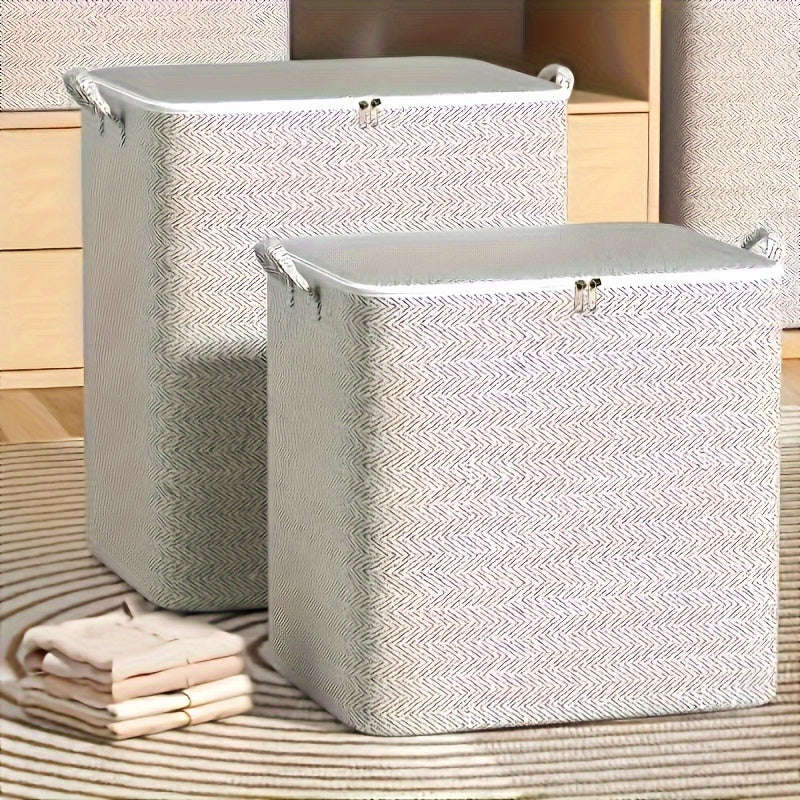 1 Extra Large Non-Woven Storage Box With Handle