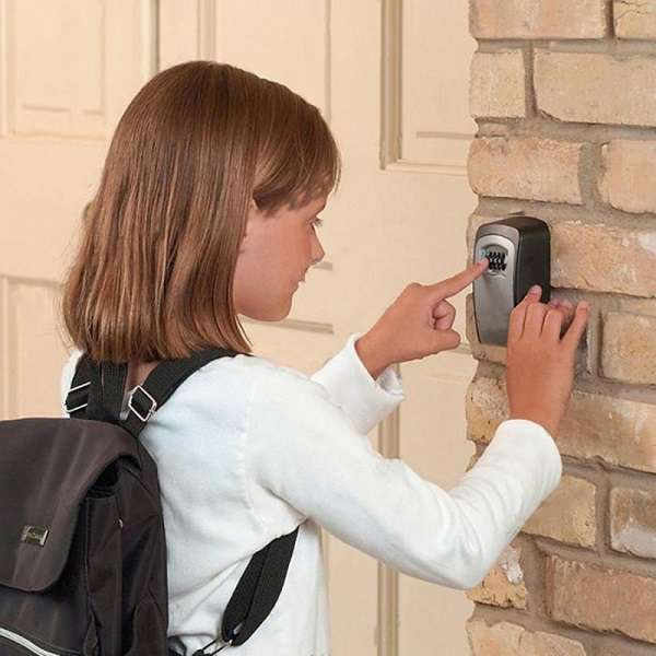 Safe And Convenient 4-Digit Combination Key Safe Storage Lock Box
