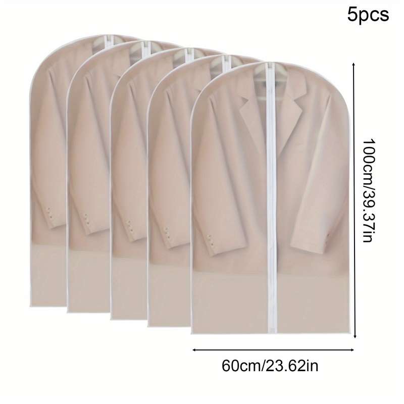 5 Pieces/Set Of Clothing Hanging Covers