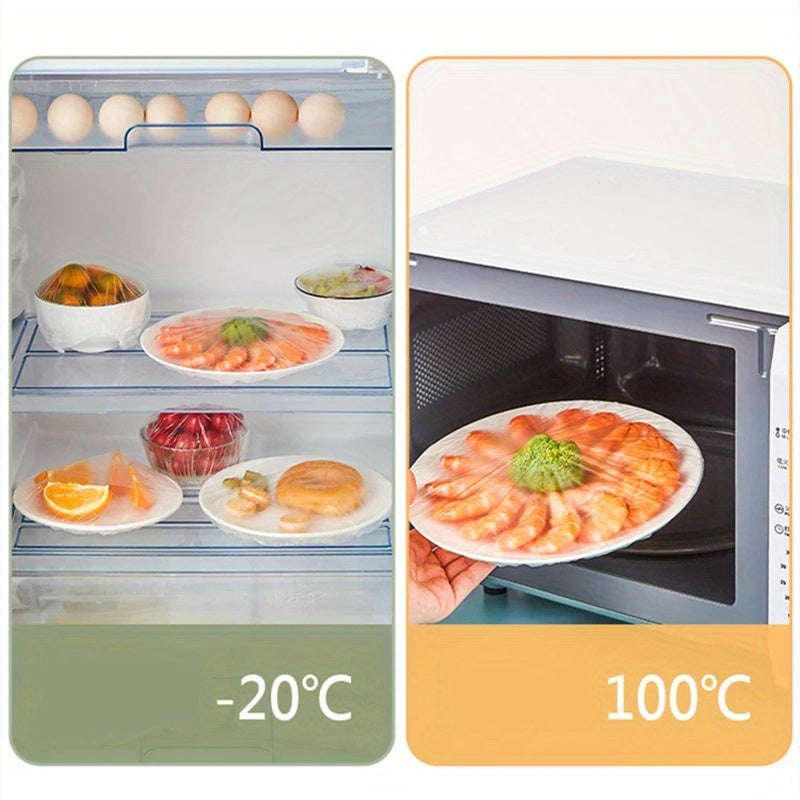 300pcs Elastic Food Covers