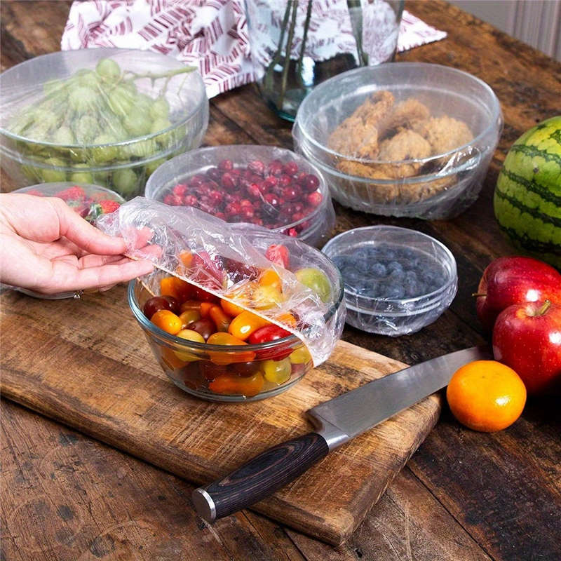 300pcs Elastic Food Covers