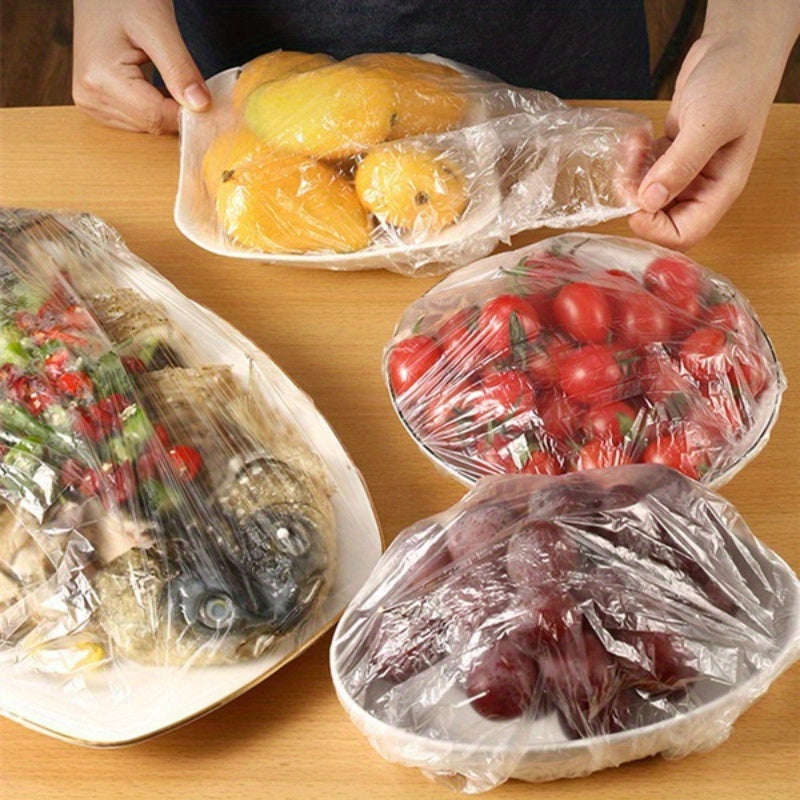 300pcs Elastic Food Covers
