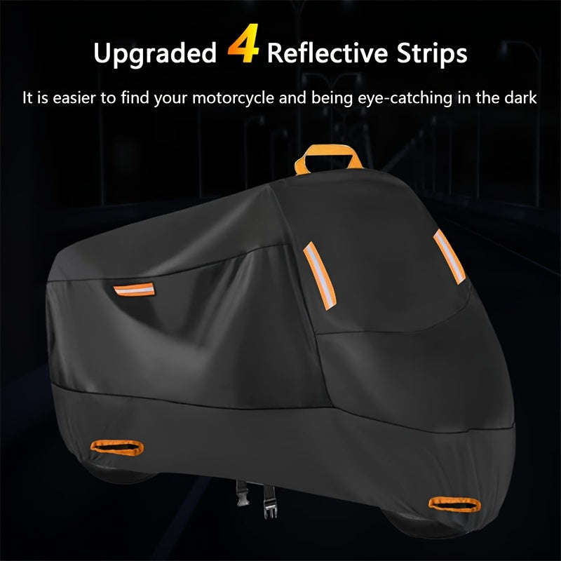 Premium Waterproof And Uv Resistant Motorcycle Cover