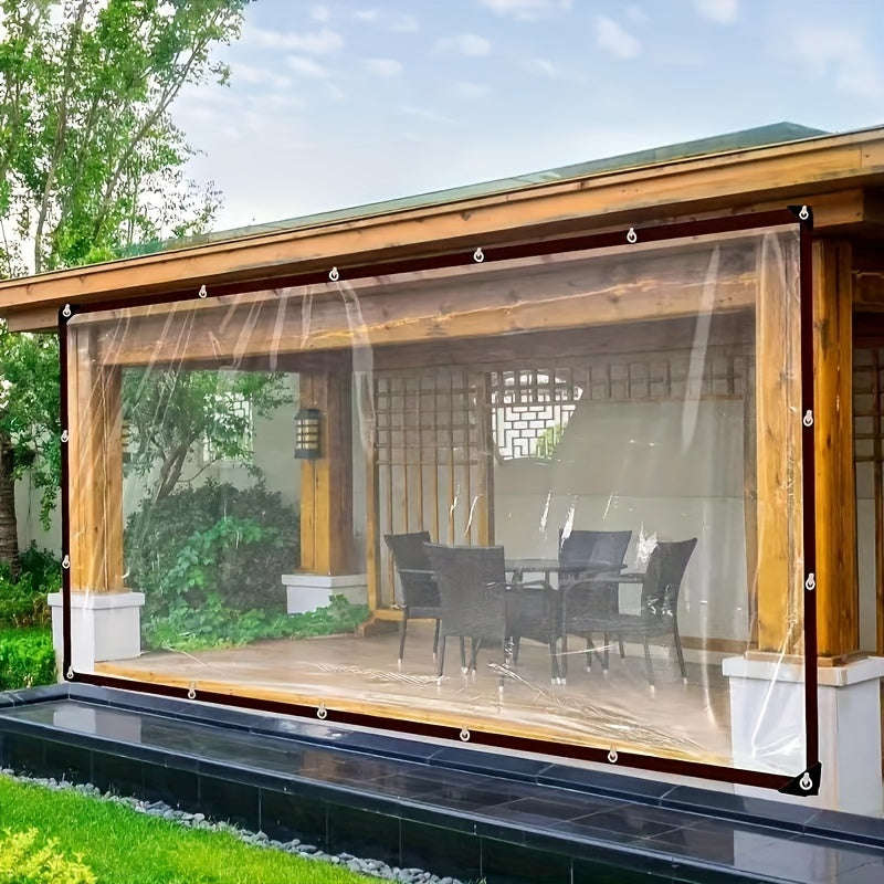 Waterproof Transparent Tarpaulin For Garden
