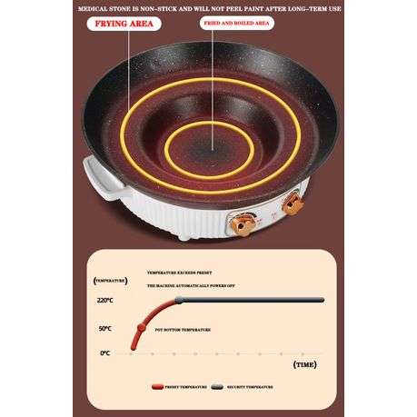 Household Portable Frying Pan