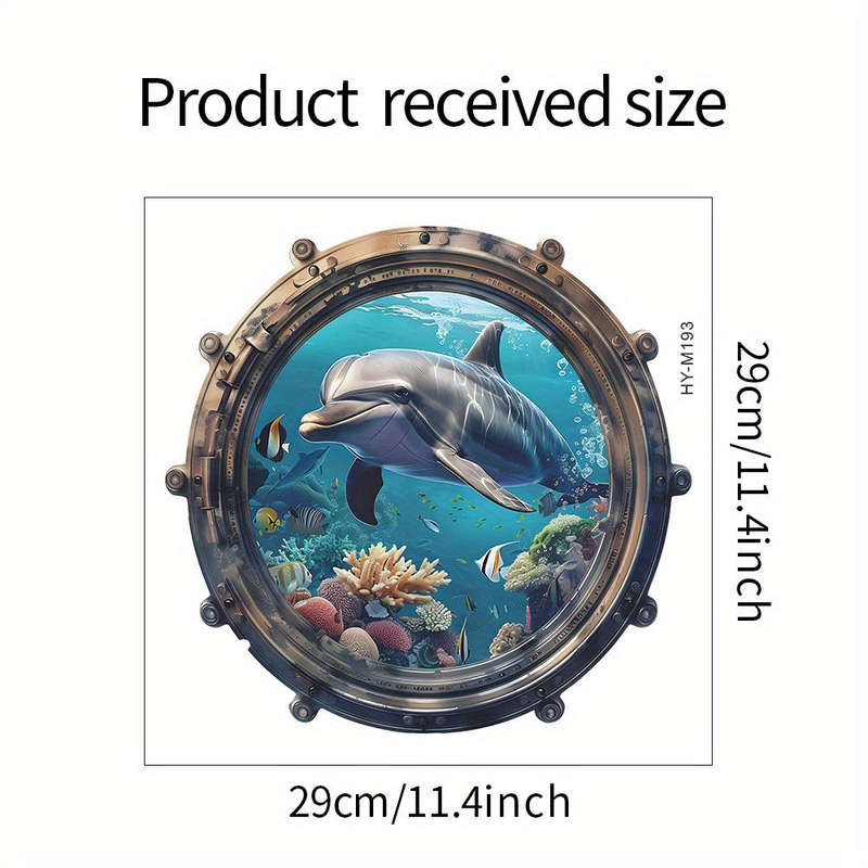 Whimsical Underwater World Toilet Decal