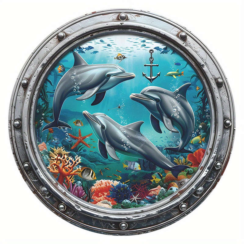 Whimsical Underwater World Toilet Decal