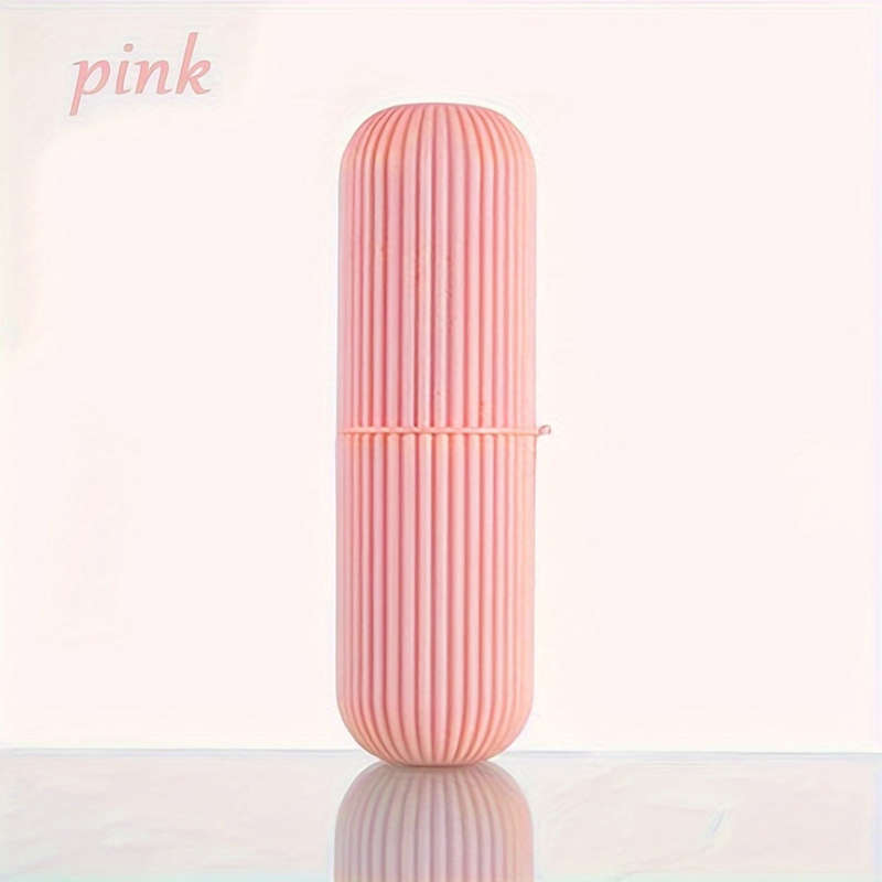 1pc Compact Travel Toothbrush And Toothpaste Set With Mouthwash Cup