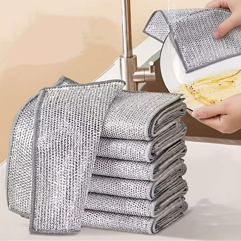Premium Quick-Dry Stainless Steel Scouring Pads