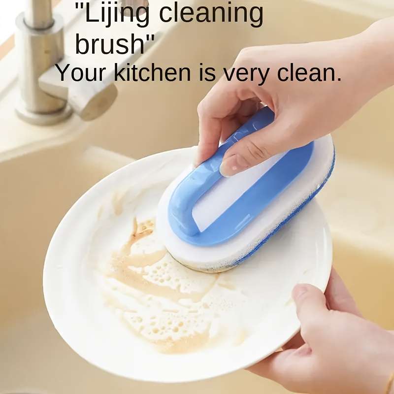 Versatile Kitchen Cleaning Sponge Brush