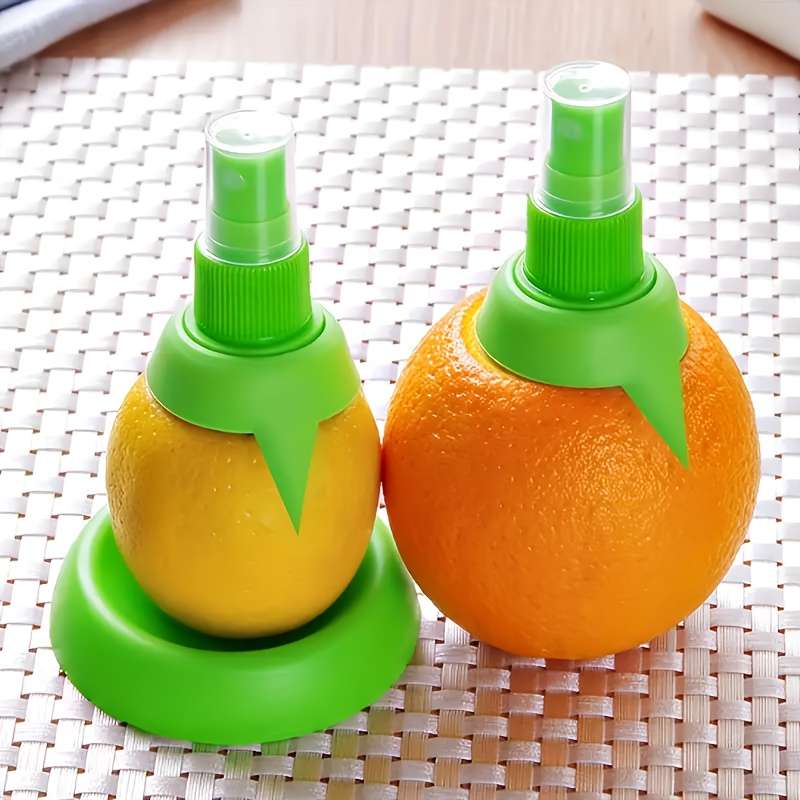 3pcs Green ABS Manual Juice Sprayer Set
