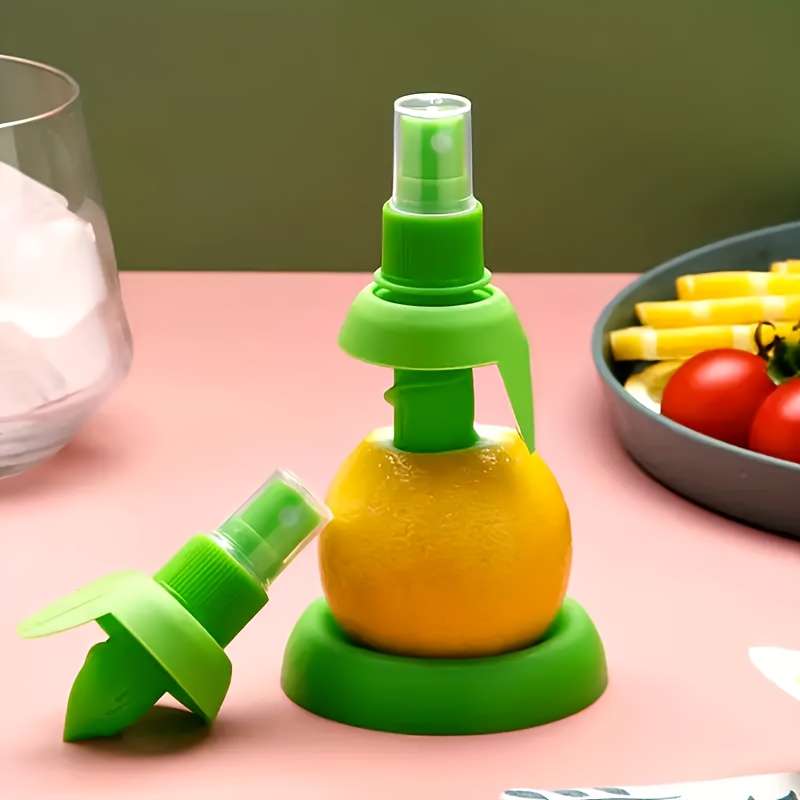 3pcs Green ABS Manual Juice Sprayer Set