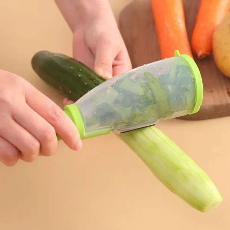 Storage Type Peeling Artifact Household Peeling Knife Multi-Function Peeling Scraper Peeling Knife w