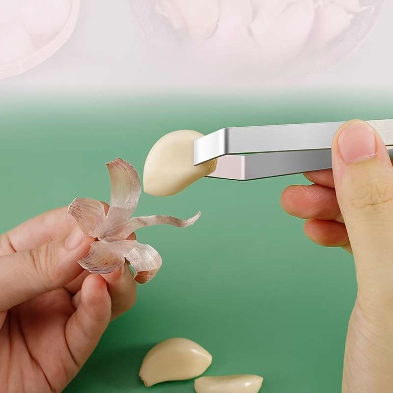 1pcs New Pat Knife Multifunctional Garlic Cutter Kitchen Garlic Paste Artifact Stainless Steel Garli