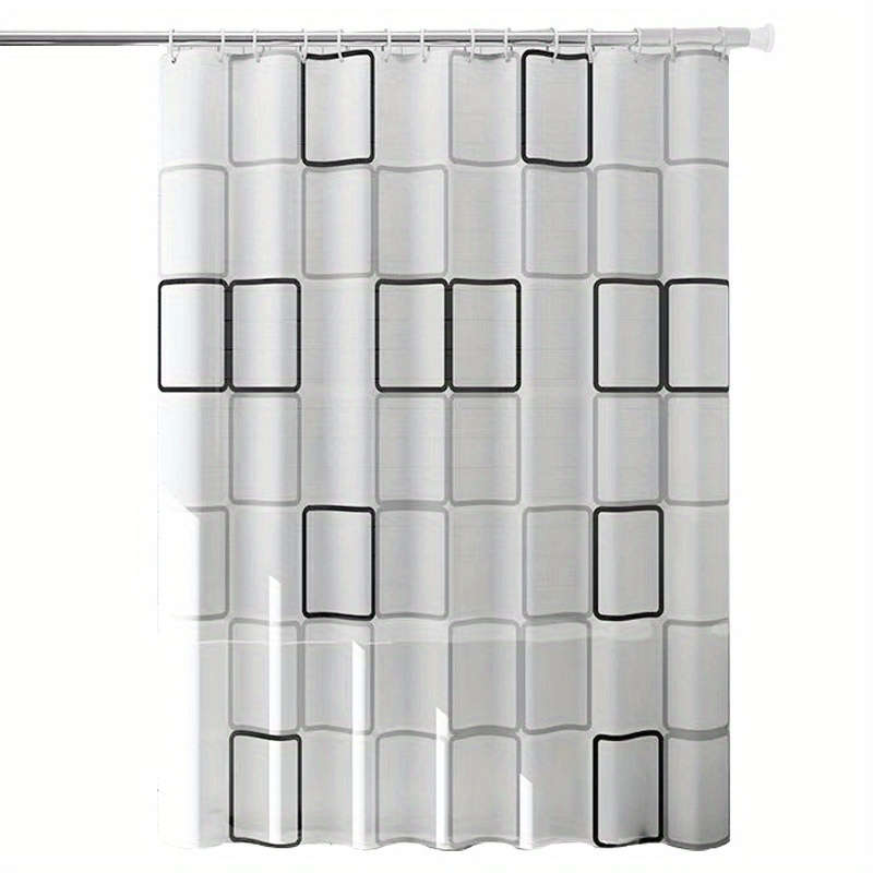 1pc Extra Large PEVA Bathroom Shower Curtain