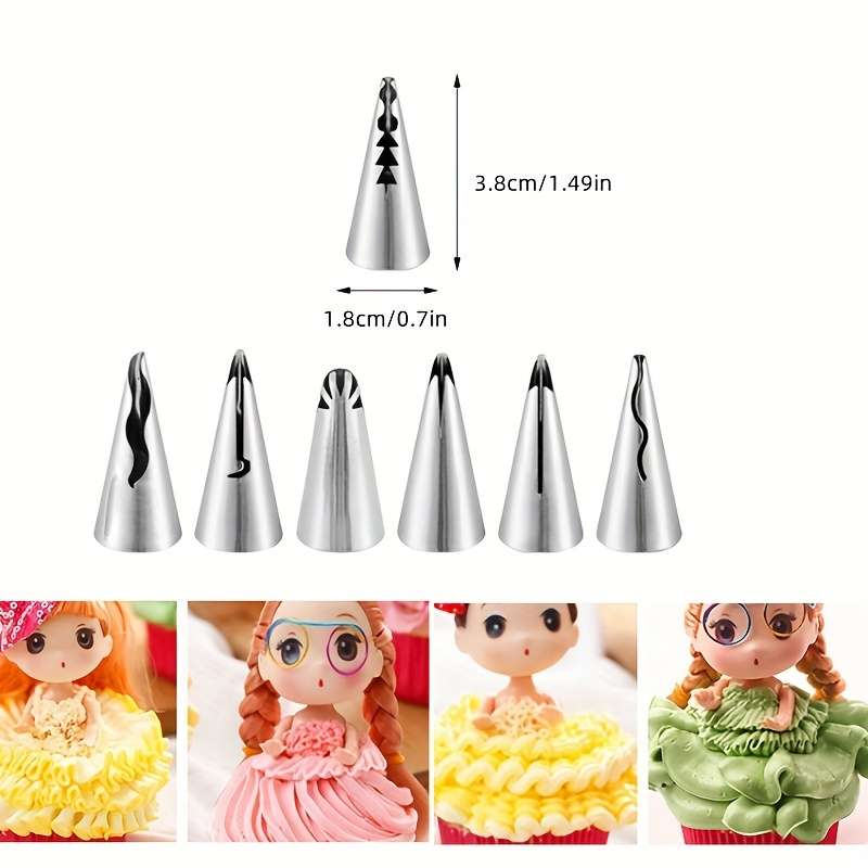 A Set of 7pcs  Stainless Steel Cutlery Set