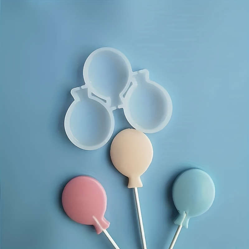 1pc 3D Balloon Shaped Silicone Mold
