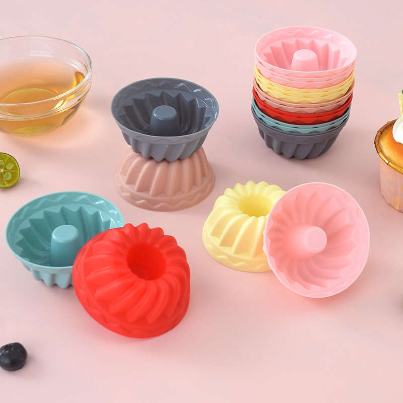 3pcs Silicone Baking Cups Set