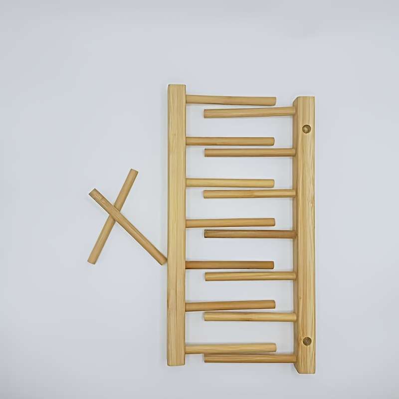 Wooden Bookshelf Organizer