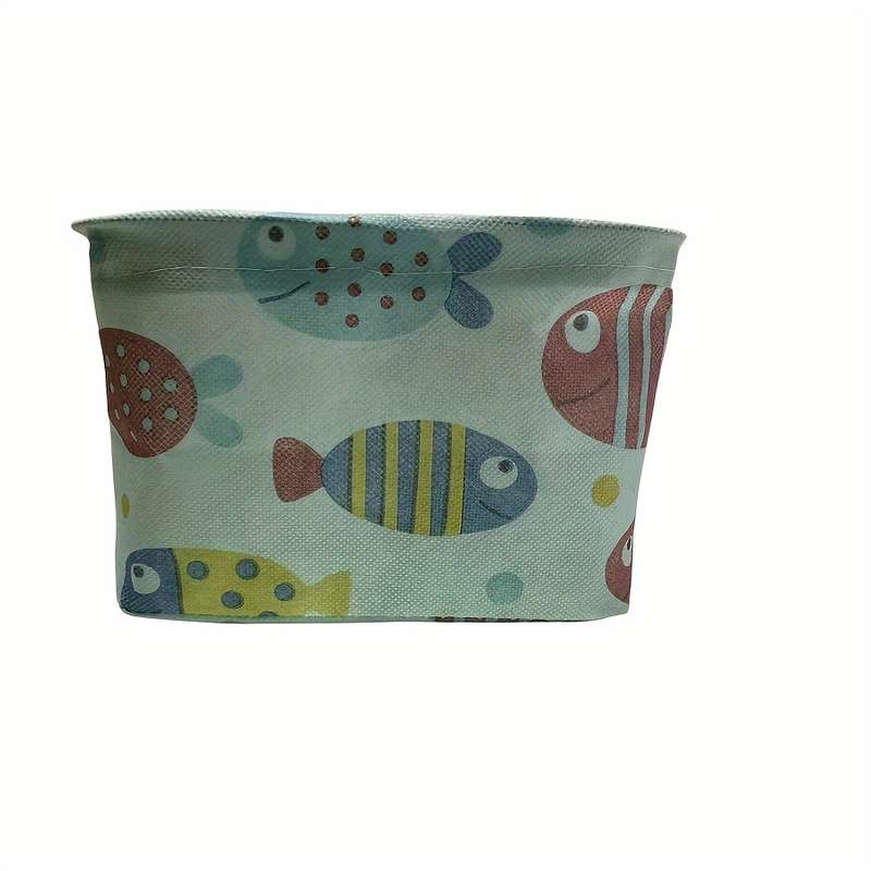 1pc Desktop Drawer Storage Bag Foldable Storage Bag For School Office And Home