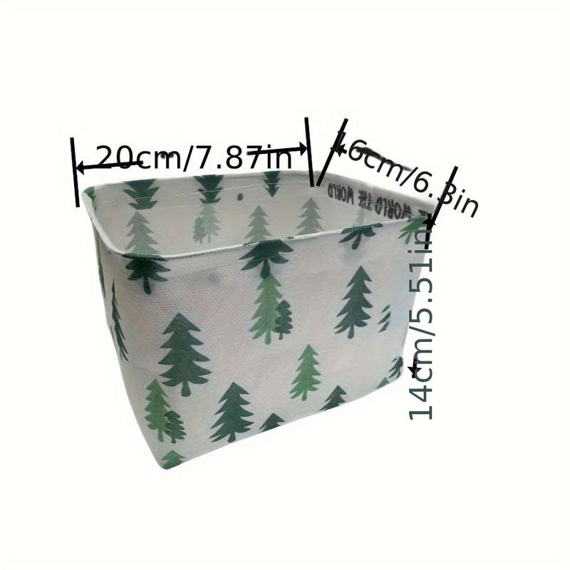 1pc Desktop Drawer Storage Bag Foldable Storage Bag For School Office And Home